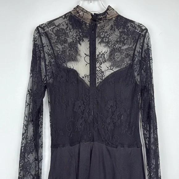 Michael Costello x Revolve Helix Mini Dress Black Size Small - Picture 6 of 10